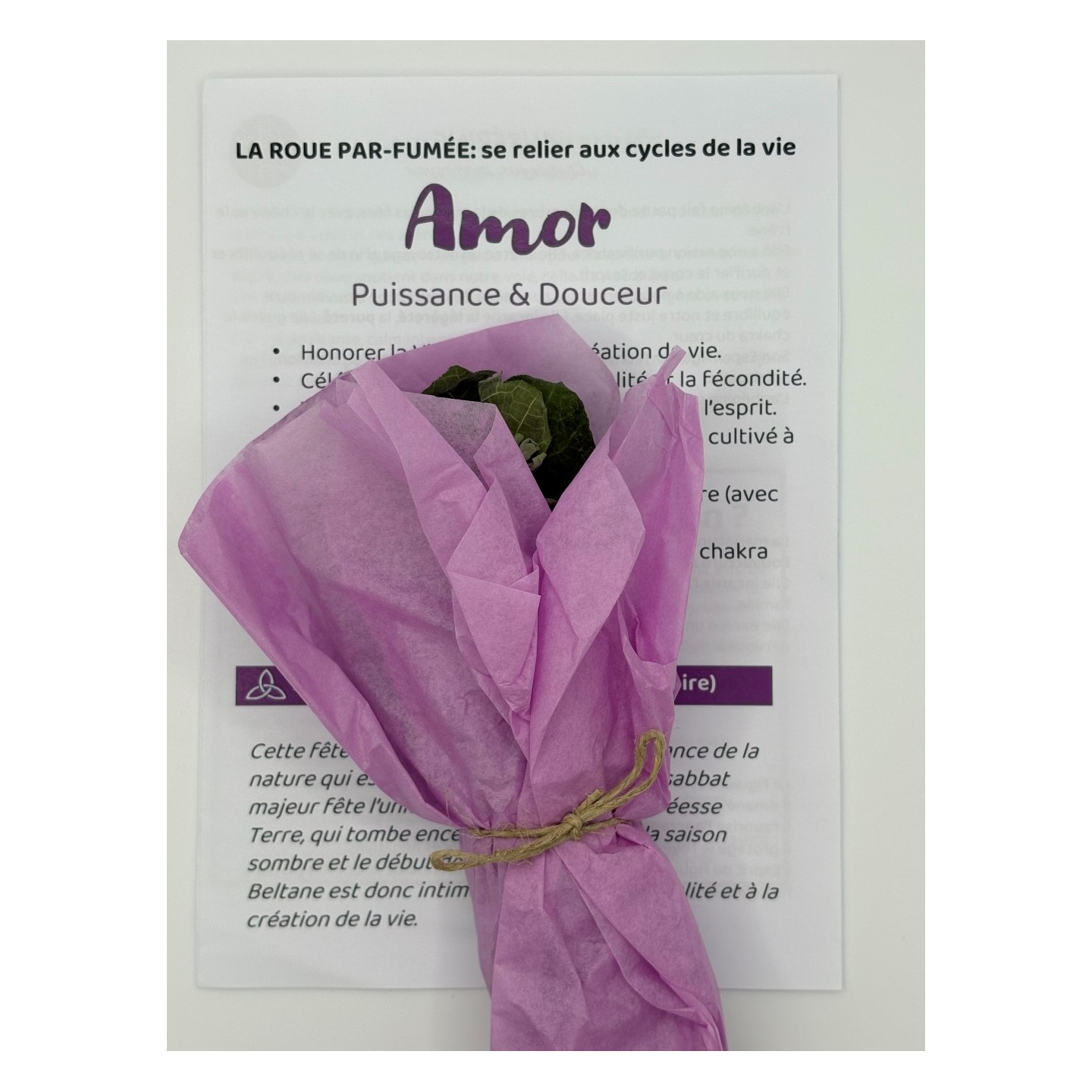 Bouquet de Fumigation - Amor