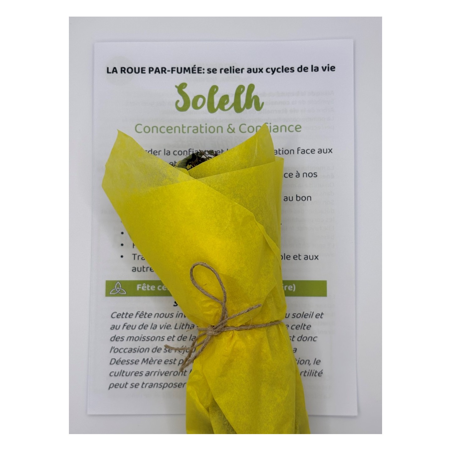 Bouquet de Fumigation - Solelh